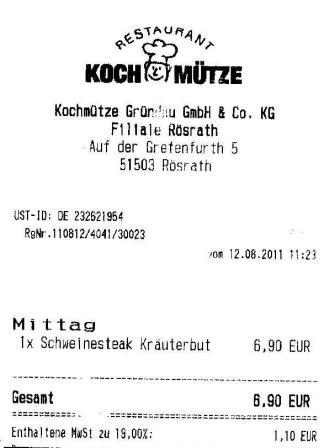 dbei Hffner Kochmtze Restaurant